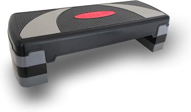 Кардіо степ-платформа EnjoyFit, 3 рівні висоти, регульовані педалі, 78×30 см
