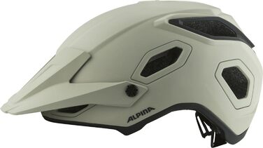Велошолом ALPINA COMOX Enduro для дорослих, ударостійкий, з коротким козирком, матовий, колір пісочний, розмір 57-62 см