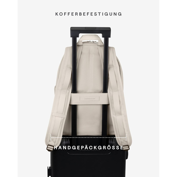 Рюкзак Kapten & Son Aalborg 12 л для ноутбука 12'' – стильний міський рюкзак для жінок і чоловіків, ручна поклажа, універсальний для навчання, роботи та подорожей
