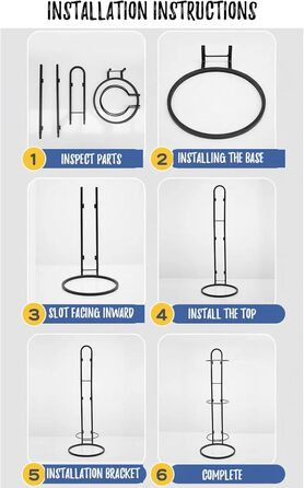 Металевий стійкий органайзер для м'ячів на 4 яруси - футбольні, баскетбольні, волейбольні