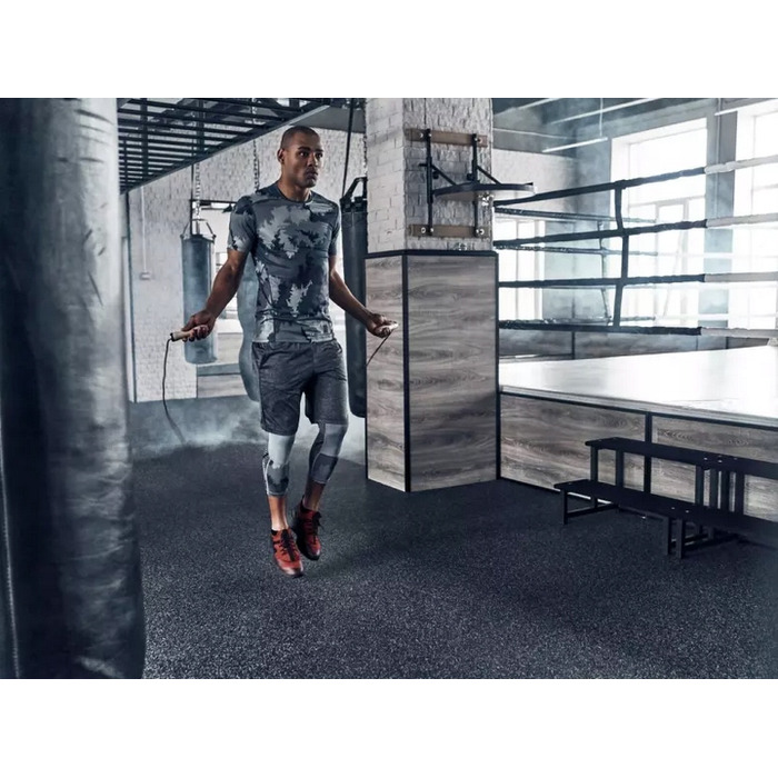 Стрибальний канат Fit4Med з пластику, 300 см, чорний