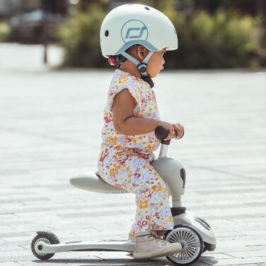 Scoot & Ride Highwaykick 1-2: катання на самокаті та бігове велосипед для дітей 1-5 років (Ash)