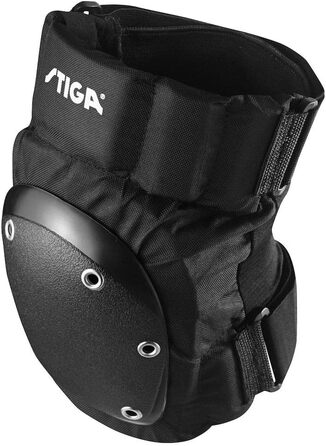 Захисний комплект STIGA Pro SR для колін і ліктів, чорний, розмір L