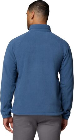 Чоловіча флісова куртка Columbia Fast Trek II Full Zip Fleece, темно-сіра (Dark Mountain), розмір XXL