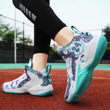 Баскетбольні кросівки для чоловіків та жінок, спортивні, для ходьби, легкі, снікерси, неслизькі, зносостійкі, розміри 36-45 EU, білі, зелені