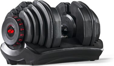 Регульована гантеля Bowflex SelectTech 4-41 кг – універсальна система ваги, одна гантеля