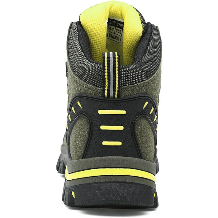 Трекінгові черевики для жінок та чоловіків. Зручні, легкі, з неслизькою підошвою. Ідеальні для туризму та активного відпочинку. Розмір 43 EU, колір: хакі