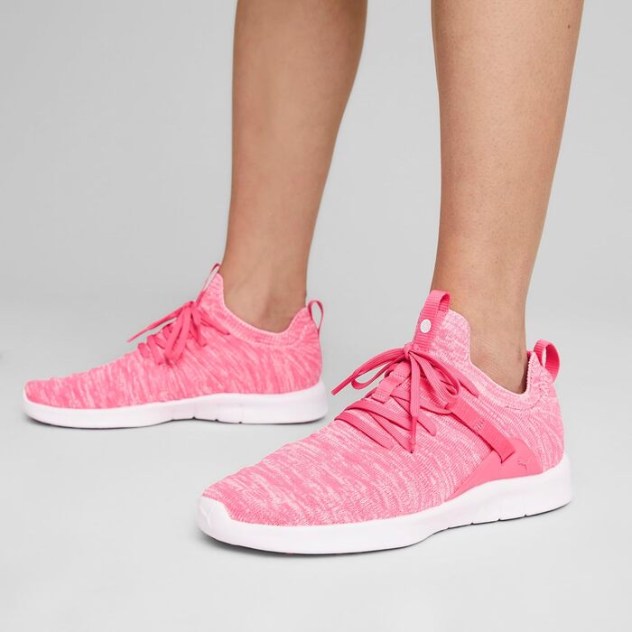 Жіночі гольф-туфлі PUMA Laguna Fusion Knit (40 EU, рожевий Sunset Puma Whi)
