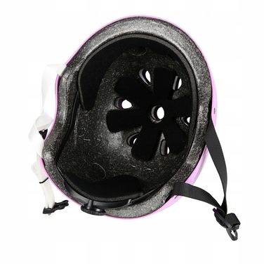 Дитячий велосипедний шолом з регулюванням + комплект захисту для скейту, розмір M