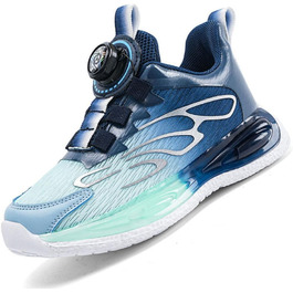 Дитячі спортивні кросівки для занять тенісом та бігом, Mesh, дихаючі, блакитні, 39 EU