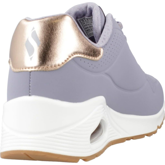 Кросівки жіночі Skechers UNO Shimmer Away фіолетові, 42 EU - оригінальні кежуал снікери