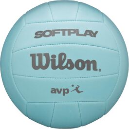 Волейбольний м'яч Wilson AVP Soft Play, офіційний розмір, синій