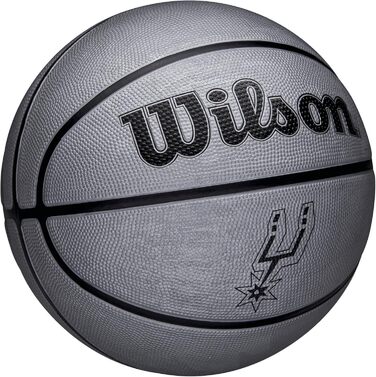 М'яч для баскетболу Wilson NBA Team Tribute, розмір 5, San Antonio Spurs