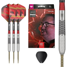 Професійний набір дротиків Target Stephen Bunting G5 95% вольфрам, сталевий наконечник Swiss Point, 18/22/23/25 г, з інструментом
