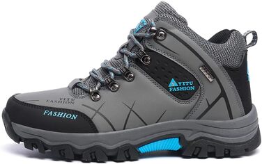 Черевики для хайкінгу чоловічі та жіночі, водонепроникні, трекінгові черевики, для туризму та кемпінгу, сірі, 39 EU