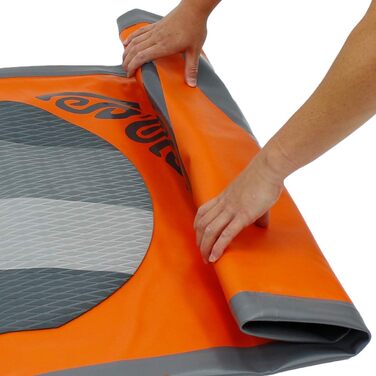 Надувна SUP-дошка ECD Germany Makani 320 см, PVC, алюмінієве весло, повний комплект, синя/помаранчева/чорна/бірюзова/зелена – для веслування, серфінгу, універсальна дошка