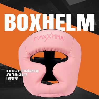 Шолом MaxxMMA для боксу, MMA, кікбоксингу, карате та тхеквондо, повне покриття, захисний для тренувань та спарингів