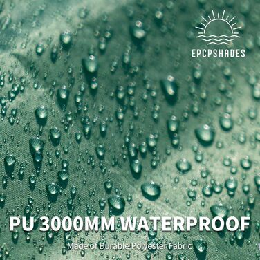 Купол-намет для кемпінгу на 1-2 особи EPCPSHADES, легкий, портативний, водонепроникний, армійного кольору