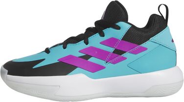 Кросівки баскетбольні adidas Cross 'Em Up Select Unisex, 40 EU, Lucid Cyan/Core Black/Purple Burst