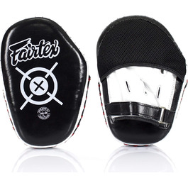 Боксерські рукавички Fairtex Aero Focus FMV11 для муай-тай, боксу, кікбоксингу та MMA, чорні/білі
