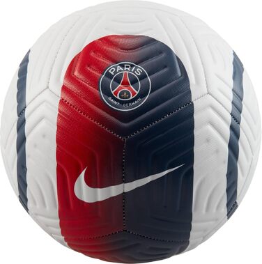 Футбольний м'яч Nike PSG Academy розмір 5 білий/темно-синій