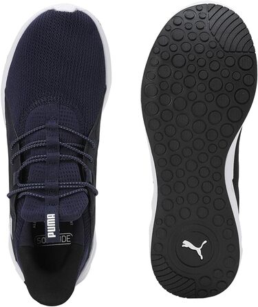 Кросівки для бігу PUMA Softride Carson Sliptech - унісекс, розмір 43 EU, кольори: темно-синій, чорний, білий