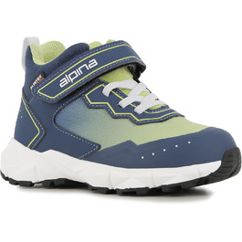 Дитячі трекінгові черевики Alpina Breeze Jr Mid – водонепроникні, з мембраною Alpitex та антиковзкою підошвою, розміри 36-39