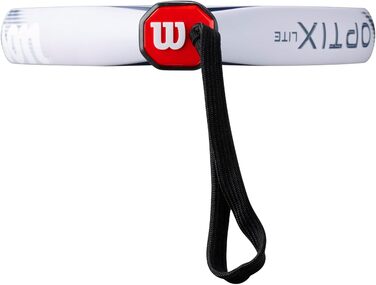 Ракетка для падел Wilson Optix V2 Lite (фіолетова) - легка, для початківців, з скловолокном, 50x29.9x7 см