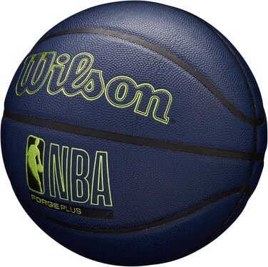 М'яч баскетбольний Wilson NBA Forge Plus Indoor/Outdoor, розмір 6 та 7, Marineblau