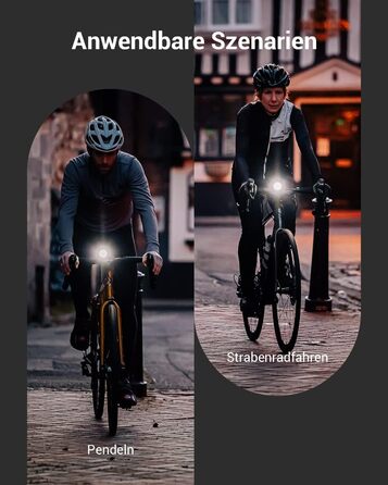 Передній велосипедний ліхтар MagicShine ZX Pro 100 Lux, LED фара з 3 режимами світла, водонепроникна IPX6, USB-зарядка, сертифікована StVZO