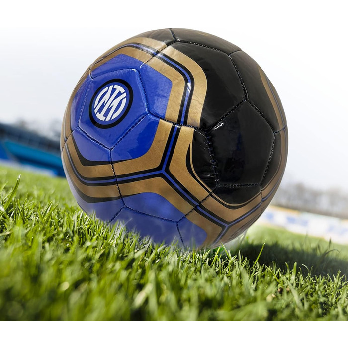 М'яч футбольний Mondo Toys INTER Genähter Fußball, розмір 5, 400 г, офіційний продукт, 13402