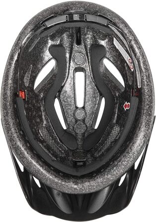 Жіночий велосипедний шолом Uvex Onyx, 52-57 см, білий