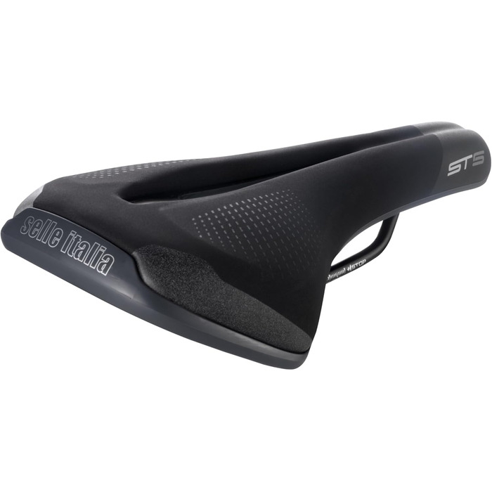 Велосипедне сідло Selle Italia ST 5 Flow S, чорне, анатомічне