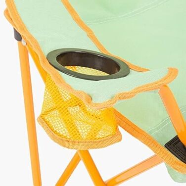 Складний стілець Highlander Kelburn, 64 x 56,5 x 39 см, сталь, м'ятно-зелений