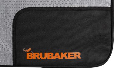 BRUBAKER SuperTec рюкзак для лижних черевиків і шолома з відділенням для взуття, сріблясто-оранжевий