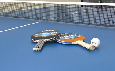 Стіл-тенісний ґрати Stag Iconic Snapper Series | Сірий та чорний | Професійна серія для тренувань | Яскравий дизайн