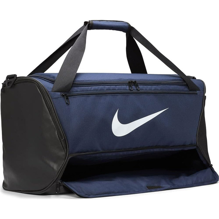 Спортивна сумка Nike DH7710, 60 л, темно-синя/чорна/біла