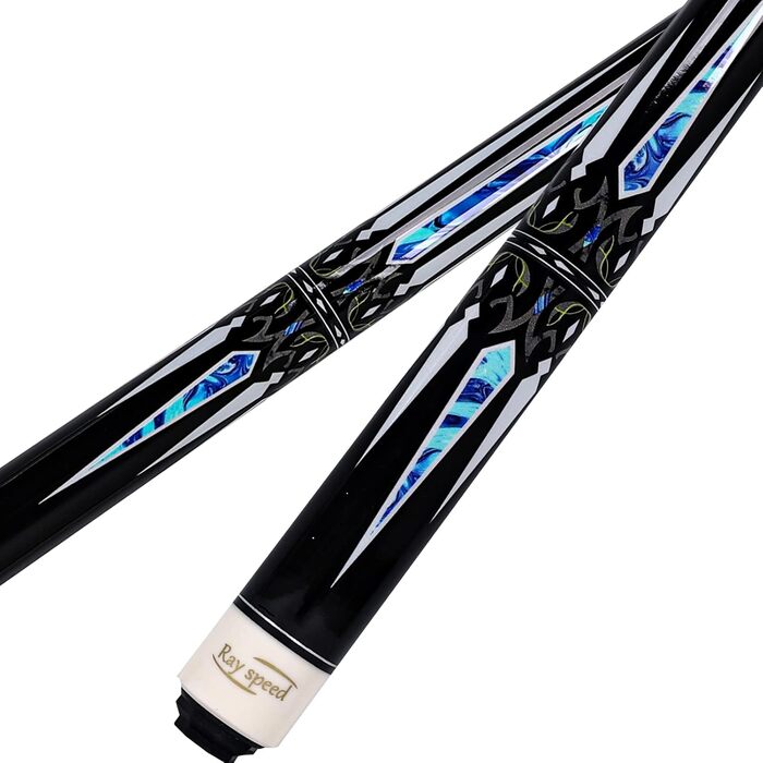 Професійний більярдний кий Ray Speed CGB-600 з жорстким кейсом: канадський клен, 58' (2-х частинний), 19 oz