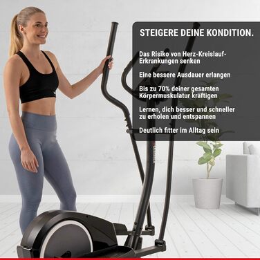 Орбітрек HAMMER Crosstech XTR BT з Glute Shaper, 21 програмою та індикатором потужності