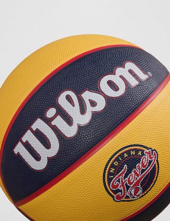 Баскетбольний м'яч Wilson WNBA Team Tribute Indiana Fever, офіційний жіночий, розмір 6 (72 см)