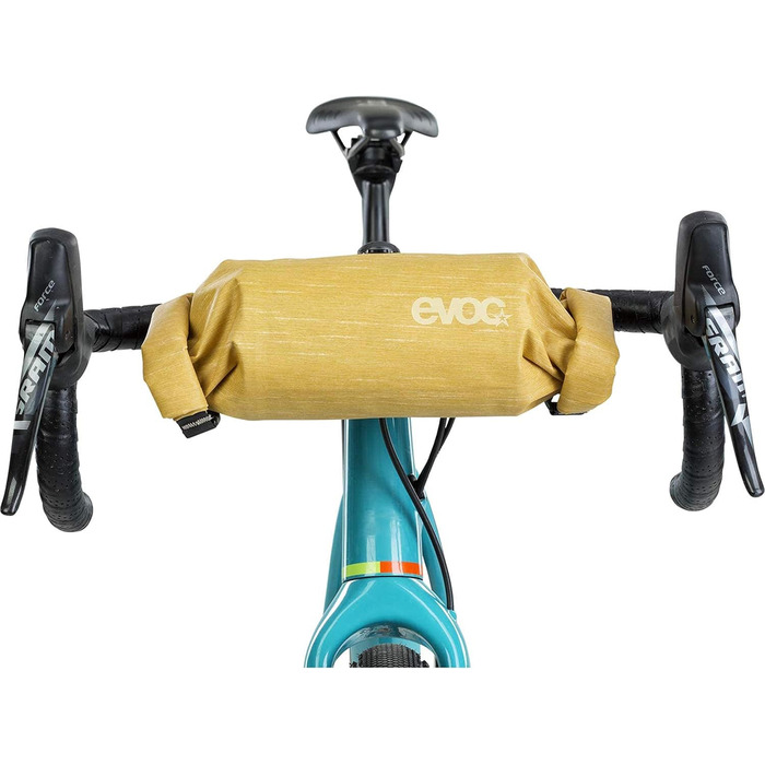 Велосипедна сумка на кермо EVOC Handlebar Pack BOA, водостійка, 2,5/5 л, швидкий доступ, система BOA, жовта