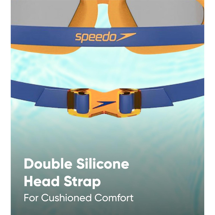 Окуляри для плавання Speedo Hydropulse Junior (6-14 років) Poolblue/Chilliblue