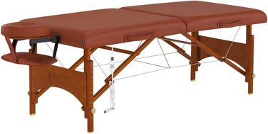 Масажний стіл Master Massage Fairlane Therma Top, мобільний, косметичний, з підігрівом, складаний, дерев'яний, ультралегкий, 71 см