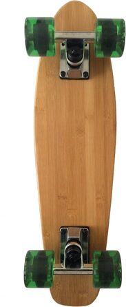 Скейтборд Apollo Fancy Vintage Mini Cruiser 22.5 дюйма, дерев'яна дека, для дітей від 8 років, з/без LED-коліс
