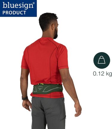 Сумка-пояс Osprey Duro 1.5L з гідратором (Phantom Grey/Toffee Orange) - унісекс