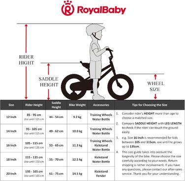 Дитячий велосипед Royal Baby BMX для хлопчиків і дівчаток, фрістайл