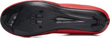 Велосипедні черевики для чоловіків та жінок: MTB, шосе, сумісні з Peloton та Look ARC Delta. Система кріплення Look SPD, SPD-SL, Delta. Розмір 42 EU, червоний колір