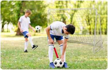 Переносні розкладні футбольні ворота Neo-sport, 215 x 153 x 76 см