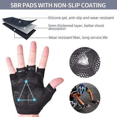 Спортивні рукавички для фітнесу, тренувань, кросфіту: дихаючі, неслизькі, для силових видів спорту, сірі, розмір L