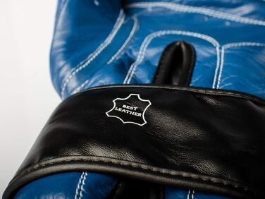 Боксерські рукавички PAFFEN SPORT KIBO Fight з натуральної шкіри для тренувань та спарингу (бокс, кікбоксинг, муай-тай)